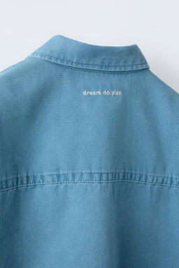 OVERSHIRT WITH POCKETS - Zara фото 4