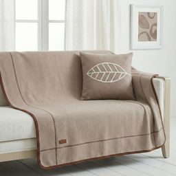 Плед-покрывало ALTRO арт.1234-01 БАРХАТНЫЕ ДЮНЫ