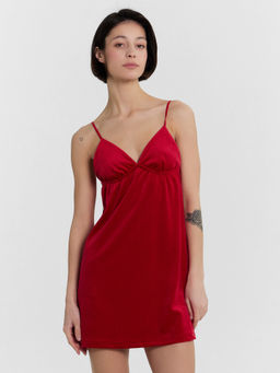 Платье домашнее женское красное - Mark formelle фото 2