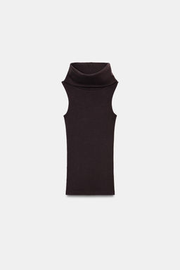 HIGH NECK SLEEVELESS TOP - Zara фото 10
