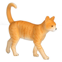 Кошка, рыжая полосатая