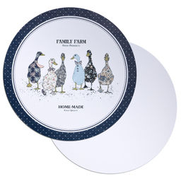 НАБОР ПОДСТАНОВОЧНЫХ САЛФЕТОК FAMILY FARM ИЗ 4 ШТ., ДИАМЕТР=38 СМ - Lefard фото 2