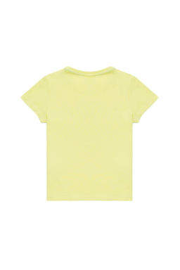 Детская неоново-желтая футболка с круглым вырезом Неожиданная скидка в корзине - U.s. polo assn фото 3