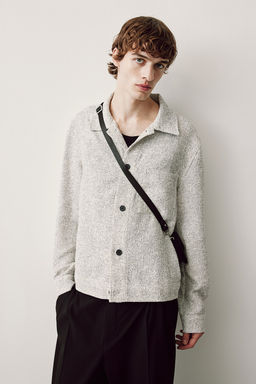 Chaqueta brillante con textura Regular Fit - H&m фото 3