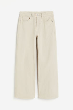 Wide High Cropped Jeans - H&m фото 4
