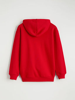 Spider-Man Bask?l? Erkek ?ocuk Kal?n Sweatshirt