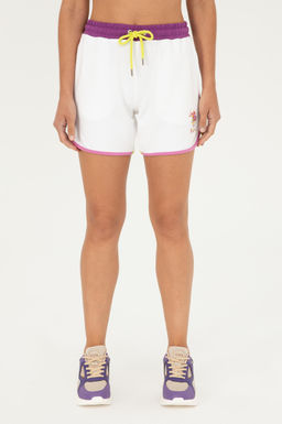 Женские белые вязаные шорты - U.s. polo assn фото 2