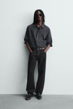 FLUID DENIM SHIRT