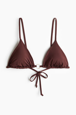 Padded triangle bikini top - H&m фото 3