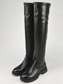 Ботфорты высокие чулки A9058-1B - Piniolo фото 2