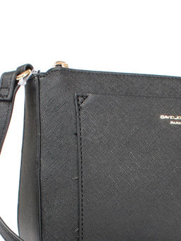 Сумка женская искусственная кожа DJ-7025-1-BLACK, 1отд, плечевой ремень, черный SALE 257662 - Adelia фото 9