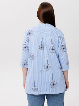 Блузка женская БЖ-73 (кулирка) Пудра - Elenatex фото 10