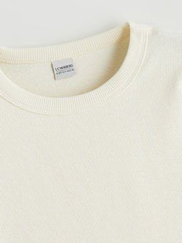 Bisiklet Yaka Bask?l? Erkek ?ocuk Ti??rt