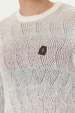 Мужской кремовый свитер - U.s. polo assn фото 14