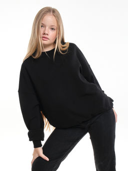 Толстовка для мальчика 22-5621 черный - Mini maxi фото 12