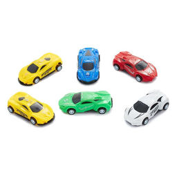 Машина Гонка, набор 6 шт., инерция - Simaland фото 3