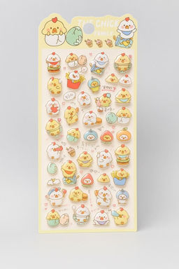 Наклейки "Wind-up duck" (20,5*9 см)