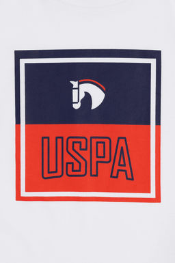 Футболка U.S. Polo Assn для мальчиков хлопок белая  фото 15
