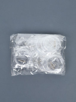 Заготовка акрилового значка, диаметр 5,8 см, набор 10 шт