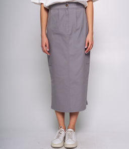 Юбка #ОБШ1823, серый - Dommod фото 2