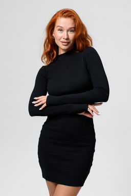 Платье длинный рукав 14440