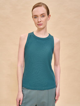 PELICAN, майка женская, Зеленый