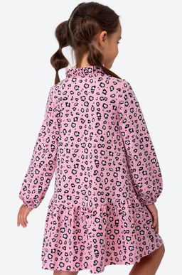 Хлопковое платье для девочки Happyfox