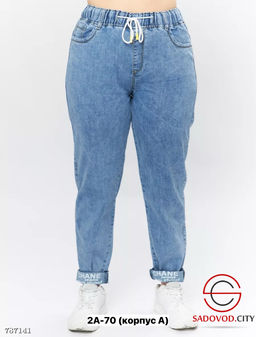 Джинсы на резинке женские - Bruno фото 5