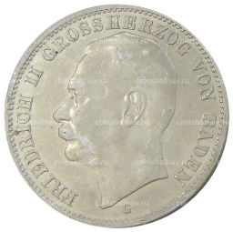 3 марки 1910 года G Германия (Баден)