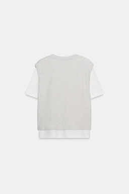 TOP WITH JEWEL DETAIL - Zara фото 8