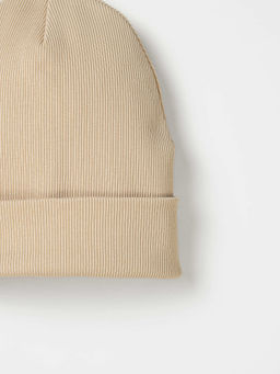 Шапка трикотажная двухслойная Крем-брюле - Bungly фото 5