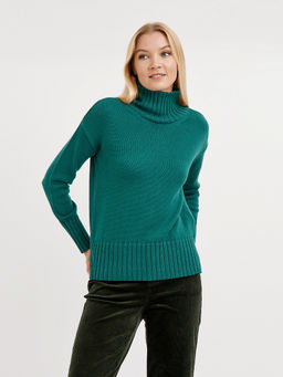 джемпер женский с воротником стойкой - Glenfield фото 4