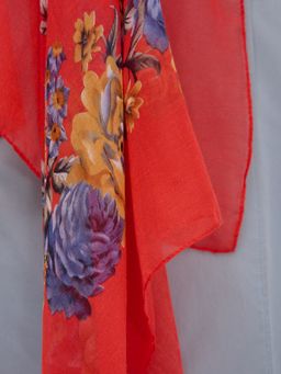 хлопок с вискозой Большой, красивый палантин - Tantino фото 6