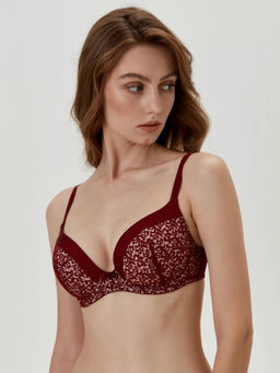 CONTE Бюстгальтер TATOUAGE RB1040 бордо  фото 2