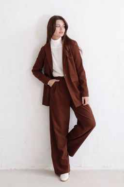 10931 Костюм брючный шоколадный - Martichelli фото 8