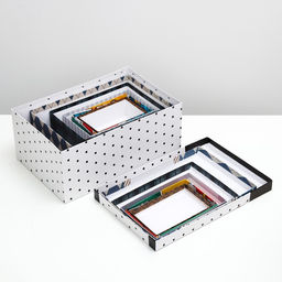 Набор подарочных коробок 6 в 1 Лучшему мужчине, 30.5?20?13 - 13.5?8?5 см