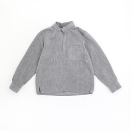 Рубашка в полоску Лен, черная - Inzibe фото 35