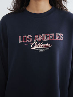 Los Angeles Bask?l? Kad?n Sweatshirt Tunik - Waikiki фото 3
