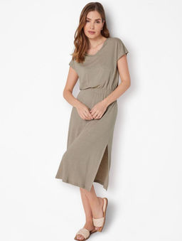 Женское льняное платье с вискозой ESMARA  фото 6