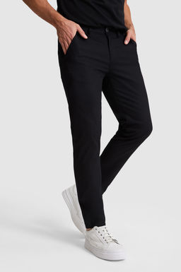 Erkek Siyah Kanvas / Chino Pantolon