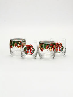 Стаканы Новогодний, 310 мл, подарочный набор 4 шт.