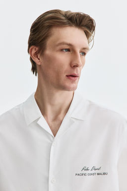 Camisa resort estampada Relaxed Fit - H&m фото 4