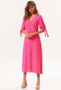 ХИТ! Платье KaVari 1044 розовый  фото 2