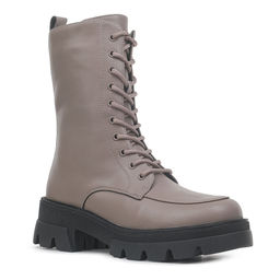 5B5243 ЖЕН Ботинки нат.кожа нат.мех ТЭП - Юничел фото 4