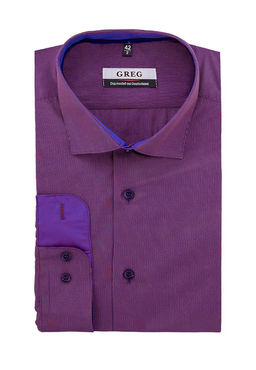 Сорочка мужская длинный рукав GREG 774/139/879/ZV/1p_GB  фото 5