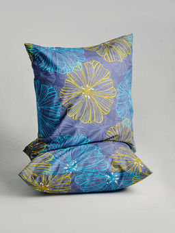 Комплект наволочек поплин - Лисиант, цвет угольный серый 50х70/Наволочка 50х70 - 2 шт.