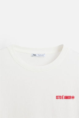 LIMITED EDITION RUBBERISED PRINT T-SHIRT - Zara фото 9