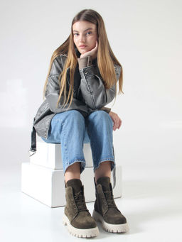 Ботинки 228.V.1541be. Хаки/Байка