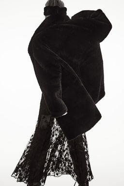 Abrigo efecto pelo - H&m фото 5