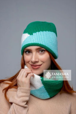 Комплект Герда (шапка + баф) - Tamasha фото 15